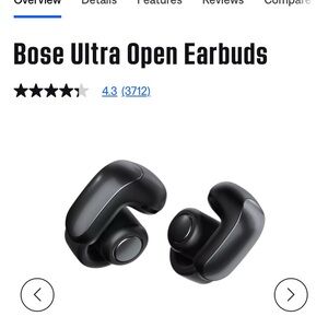 Bose Open Earbuds in Black